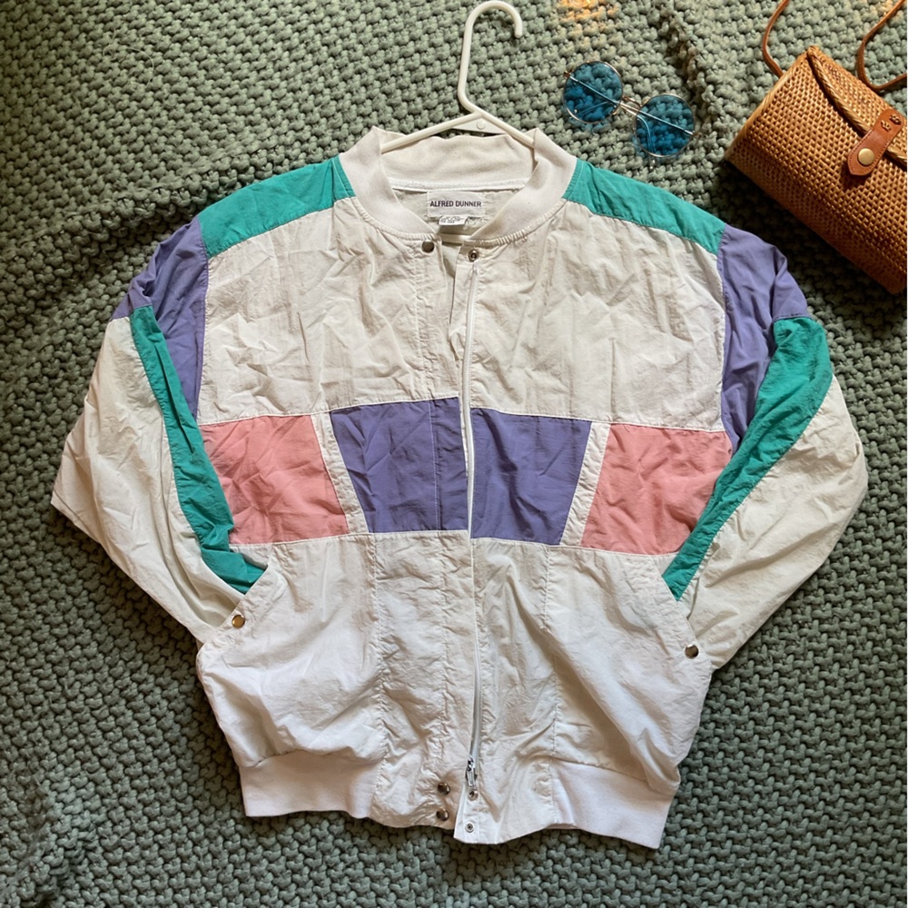 Vintage wind breaker style jacket